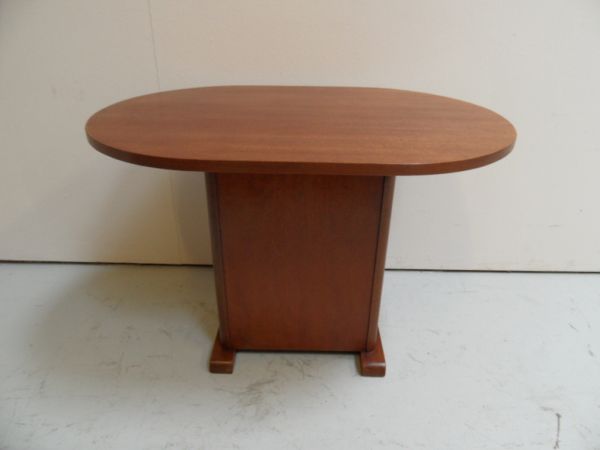 Art Deco bijzetttafel ovaal