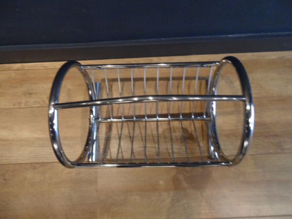 Chrome tijdschriftenrek