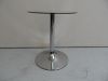 Vintage chrome bijzet tafel
