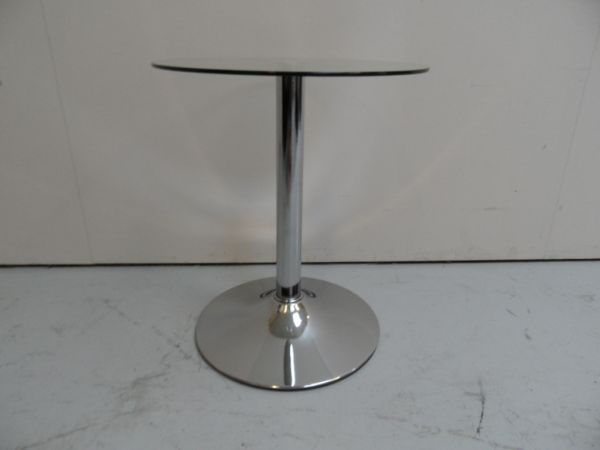 Vintage chrome bijzet tafel