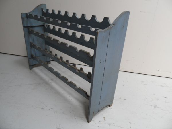 Vintage houten wijnrek