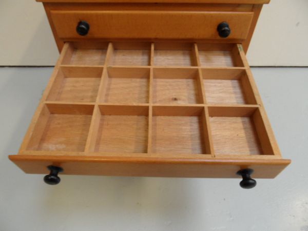 Vintage small filing cabinet