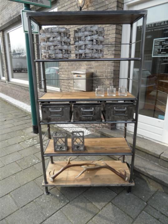 Industrial shop rack
