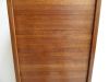 Oak filing cabinet with roller shutter
