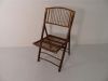 Bamboo folding chair