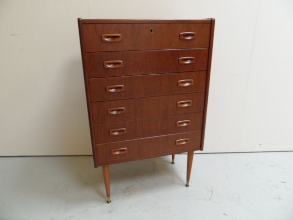 Mid century ladekast
