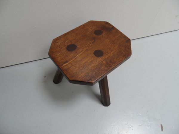 Vintage milk stool