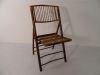 Bamboo folding chair