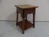 oak sidetable