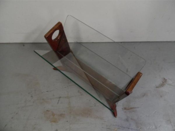 Vintage magazine holder