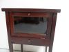 Oak display cabinet
