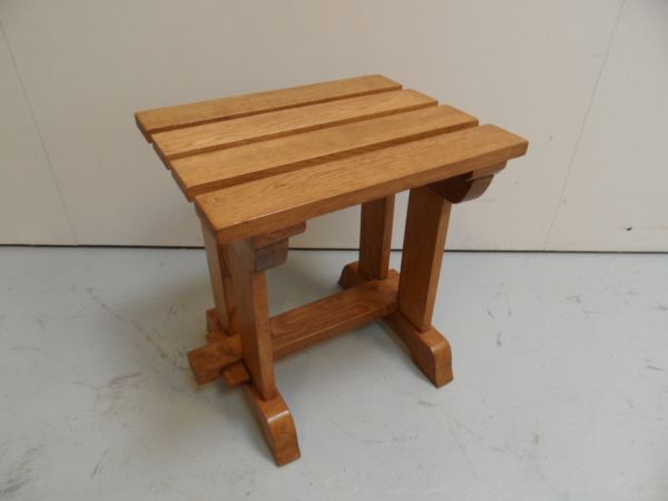 Brutalist sidetable