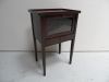 Oak display cabinet
