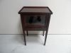 Oak display cabinet
