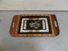 Tray with inlay