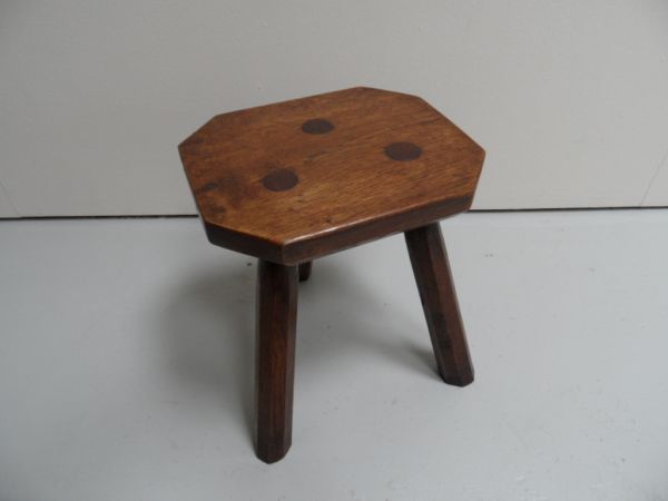 Vintage milk stool