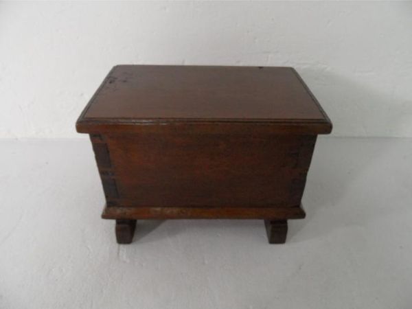 Oak documents chest