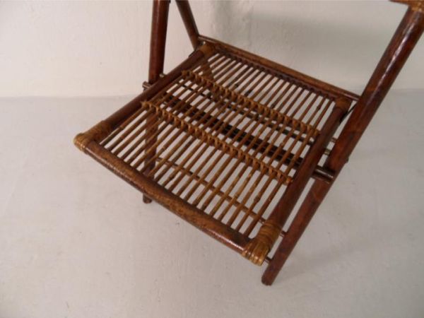 Bamboo folding chair