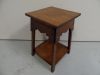 oak sidetable