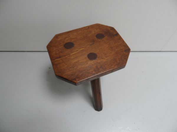 Vintage milk stool