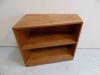 Oak open bookcase