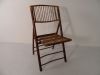 Bamboo folding chair