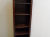 oak  open bookcase