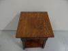oak sidetable