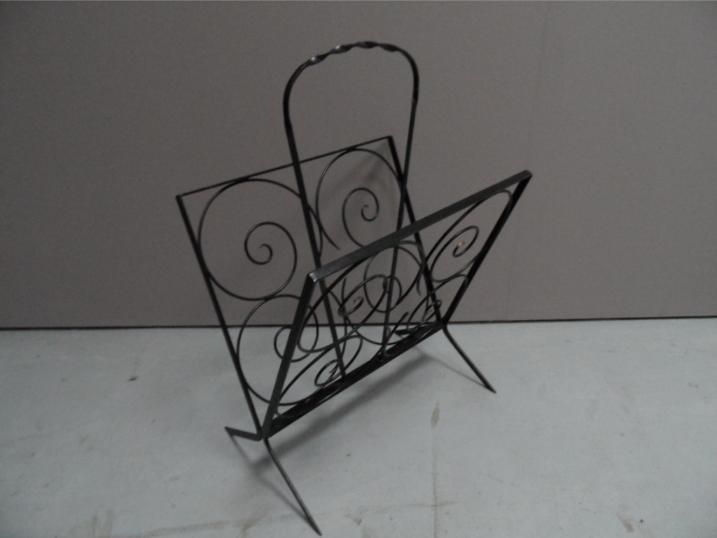 Vintage magazine holder