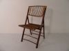 Bamboo folding chair