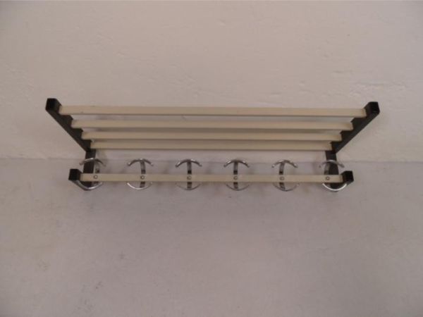 Vintage hanging coat rack