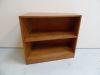Oak open bookcase