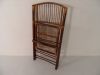 Bamboo folding chair
