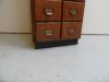 Oak filing cabinet