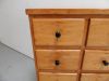 Vintage schoolkastje met lades