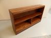 Oak open bookcase