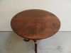 Mahogany  Tilt top table