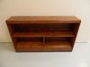 Oak open bookcase