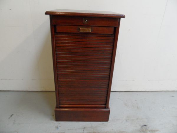 Mahogany filing cabinet