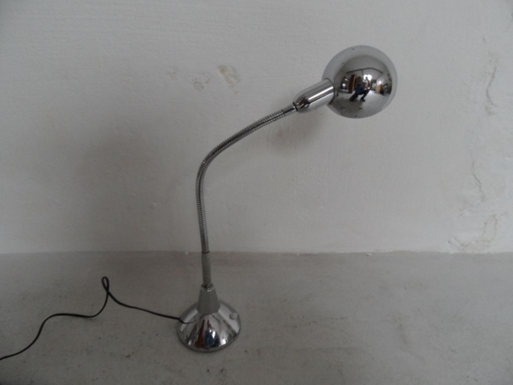 Vintage chrome bureaulamp