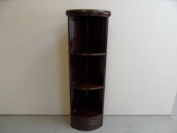 Mahogany corner cabinet