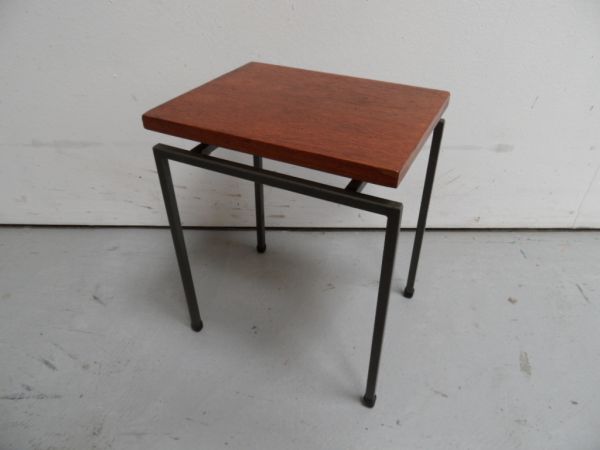 Vintage klein bijzet tafeltje