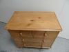 Antieke grenen commode
