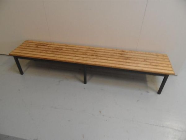 Vintage school bench