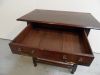 oak sidetable