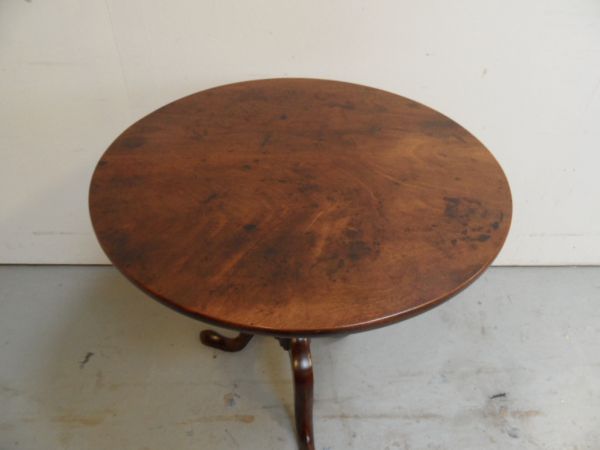 Mahogany  Tilt top table