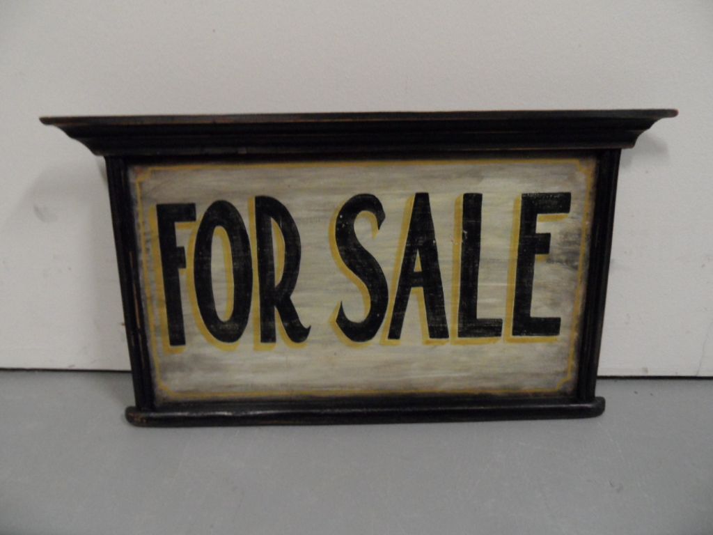 Vintage reclamebord FOR SALE