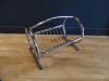Chrome magazine rack