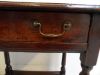 oak sidetable