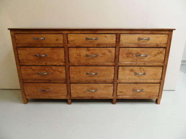 Vintage shop display cabinet